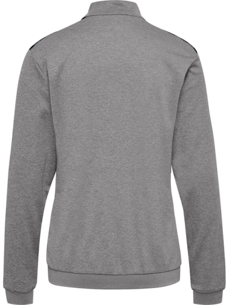 Damen Hummel Authentic Zip Jacket - Grey melange